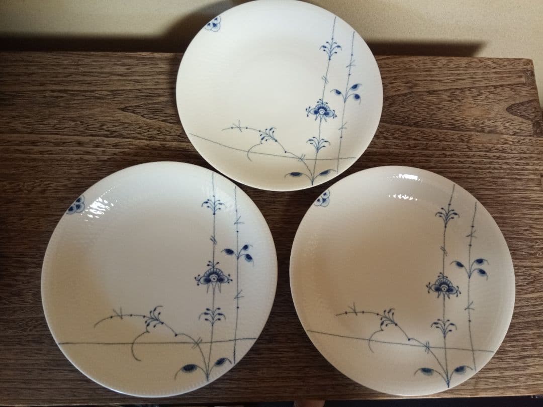 【riyotayu】イヤルコペンハーゲン　ブルーパルメッテ　26cm