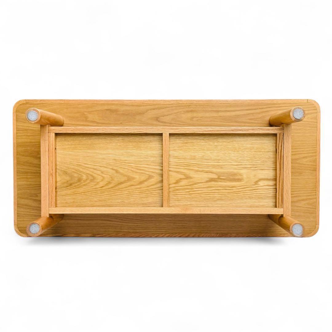 関家具 ホルン リビングテーブル センターテーブル オーク 110cm 天然木