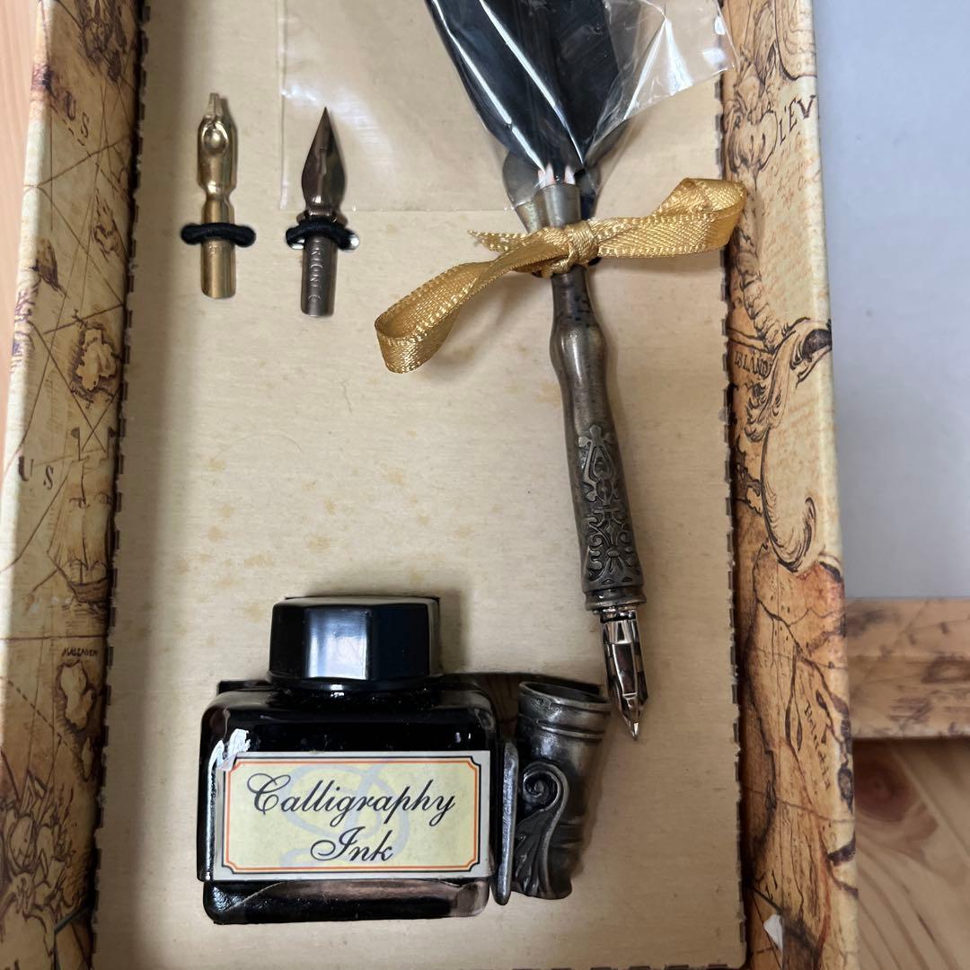 ダライッティ　羽根ペン　イタリア製