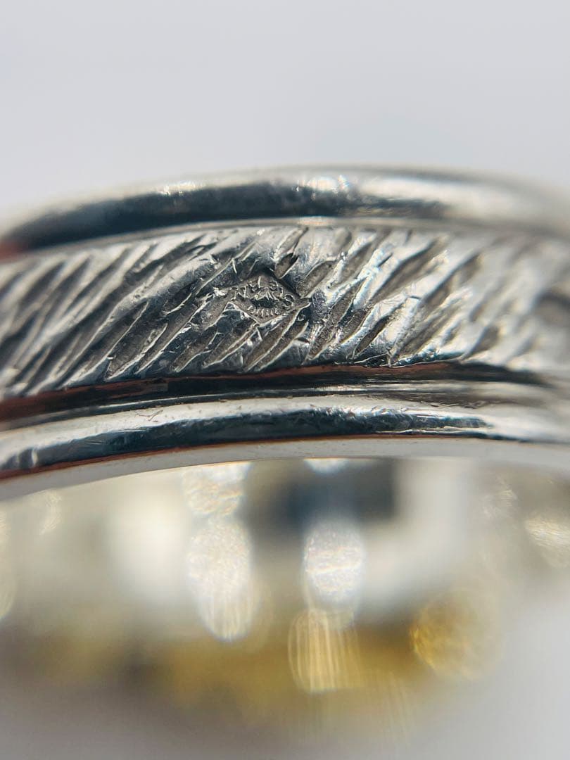 HERMÈS エルメス ホースシュー ベルト コンビ リング 13号