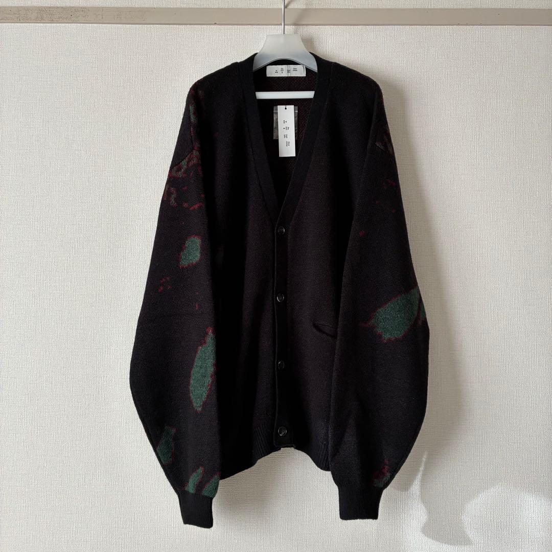 BAL バル JACQUARD WOOL CARDIGAN カーディガン