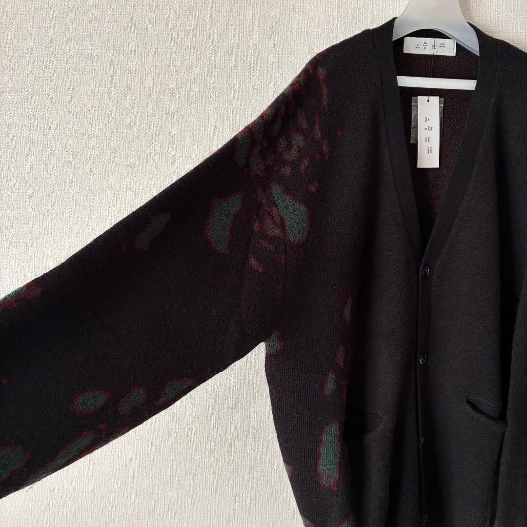 BAL バル JACQUARD WOOL CARDIGAN カーディガン