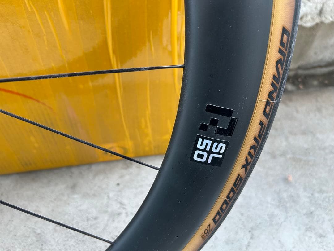 美品 Hollowgram RSL 50 カーボンホイール 前後セット