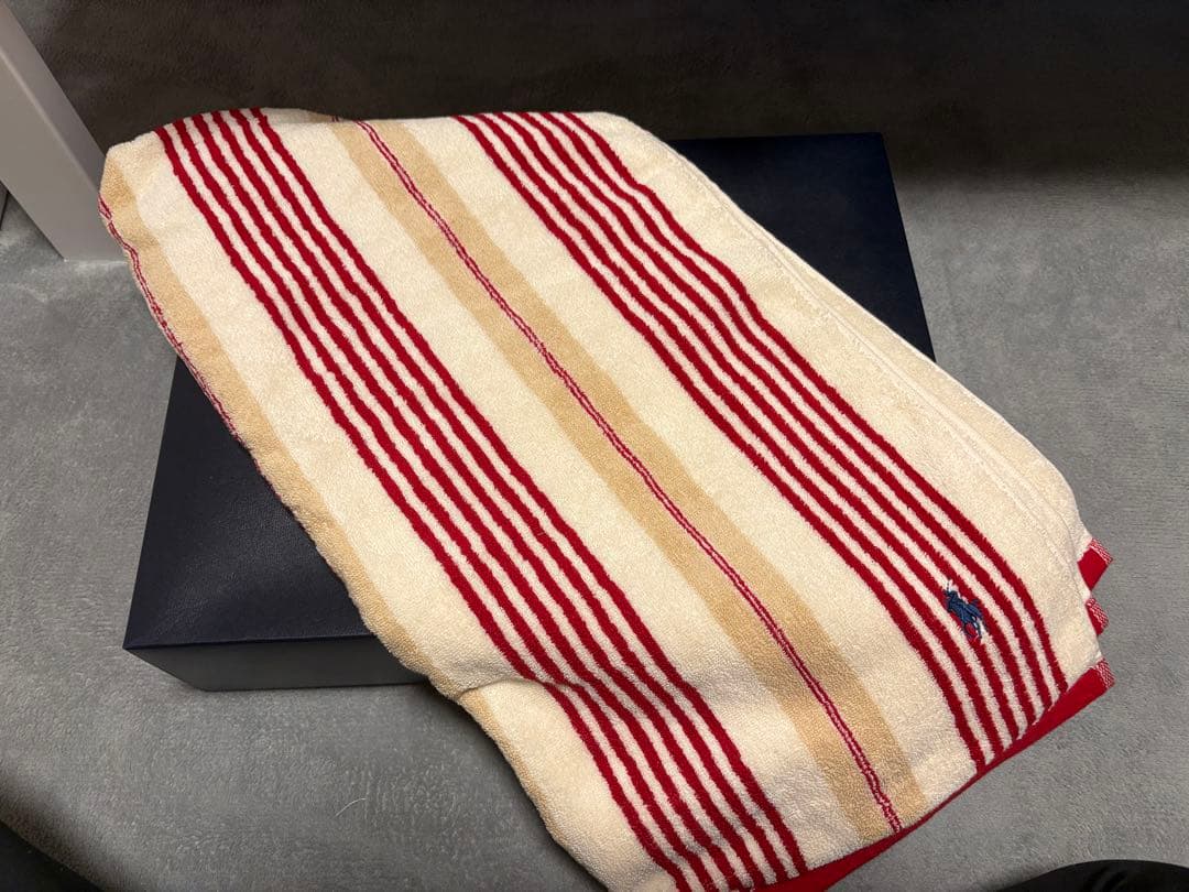 Ralph Lauren バスタオル2枚フェイスタオル1枚 ギフトボックス入り