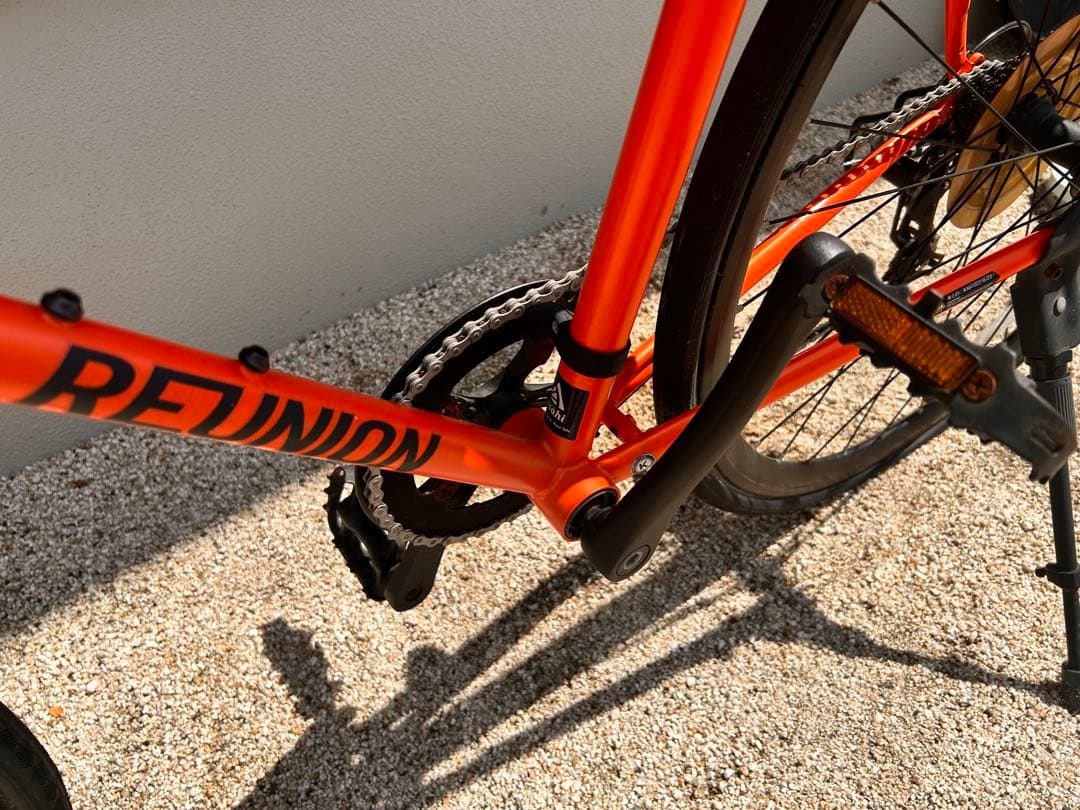 レユニオン　REUNION クロスバイク　オレンジ
