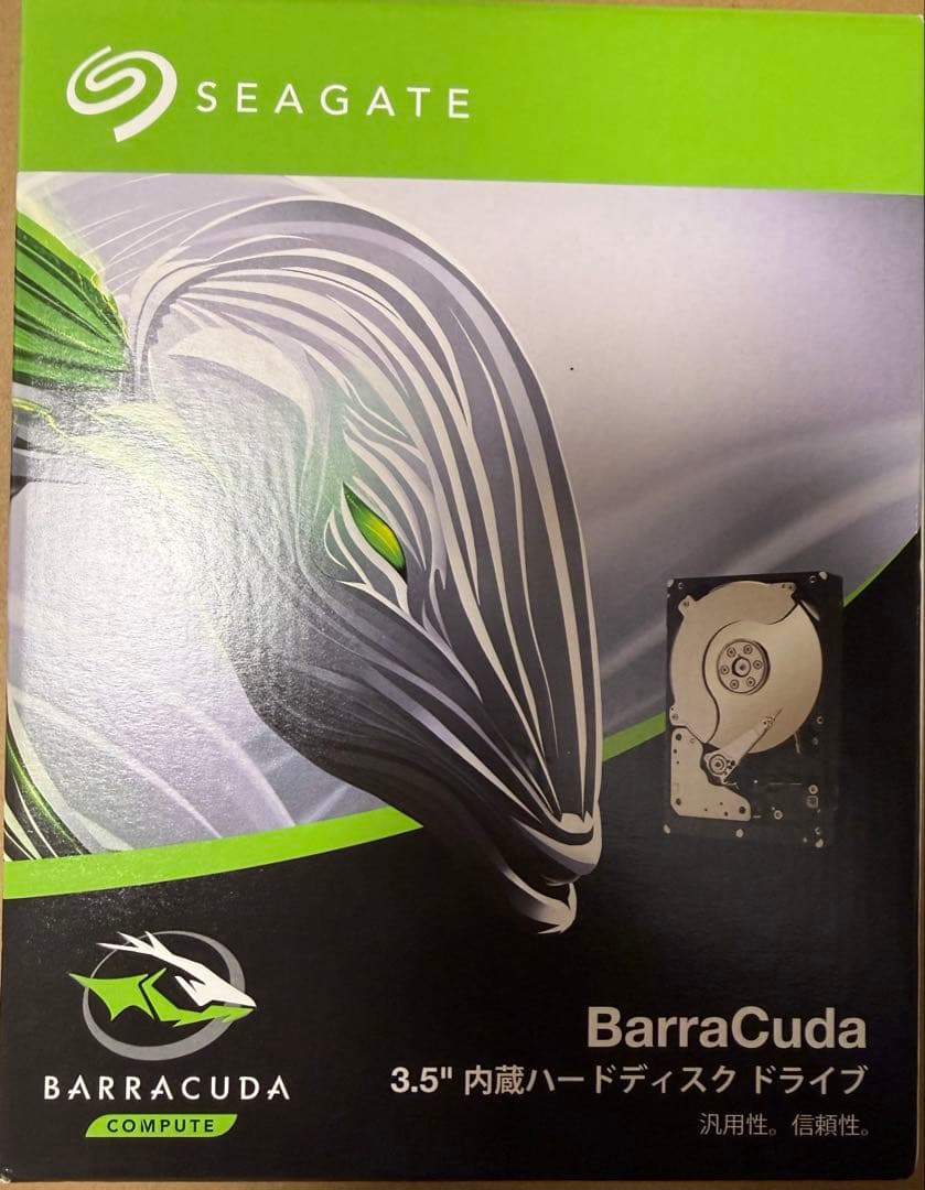 SEAGATE BarraCuda 24TB 3.5インチ HDD