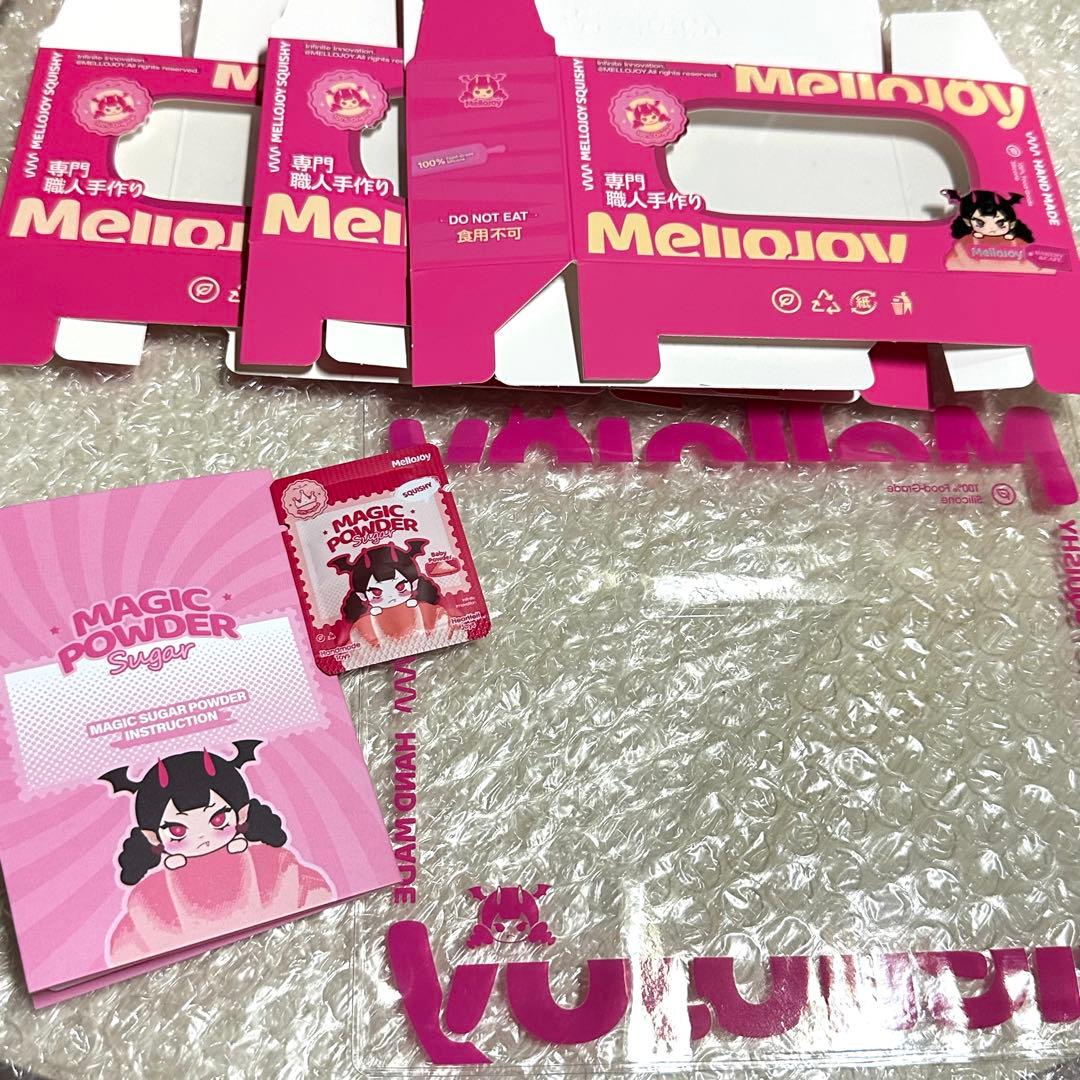 s*o様 【ほぼ新品】Mellojoy スクイーズ チーズベア 3種セット