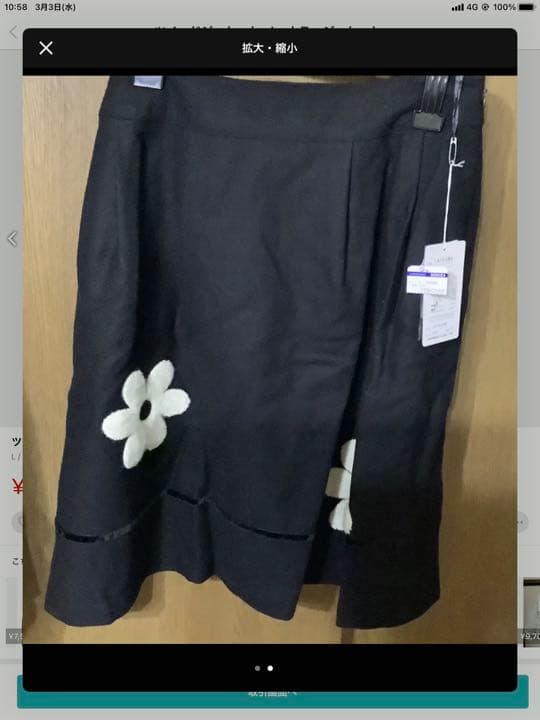 ビスコンティースカート