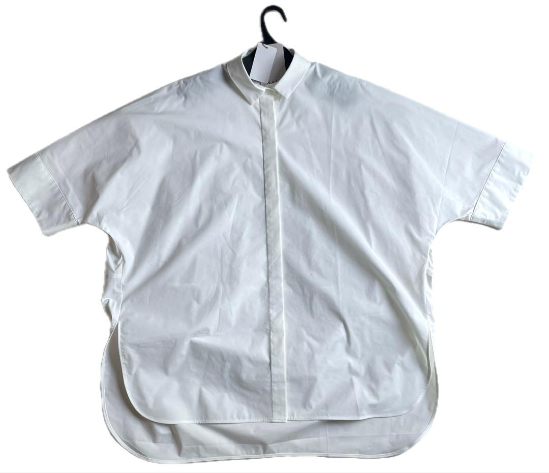 nala Relax Over Shirt ホワイト　ナラ　シャツ