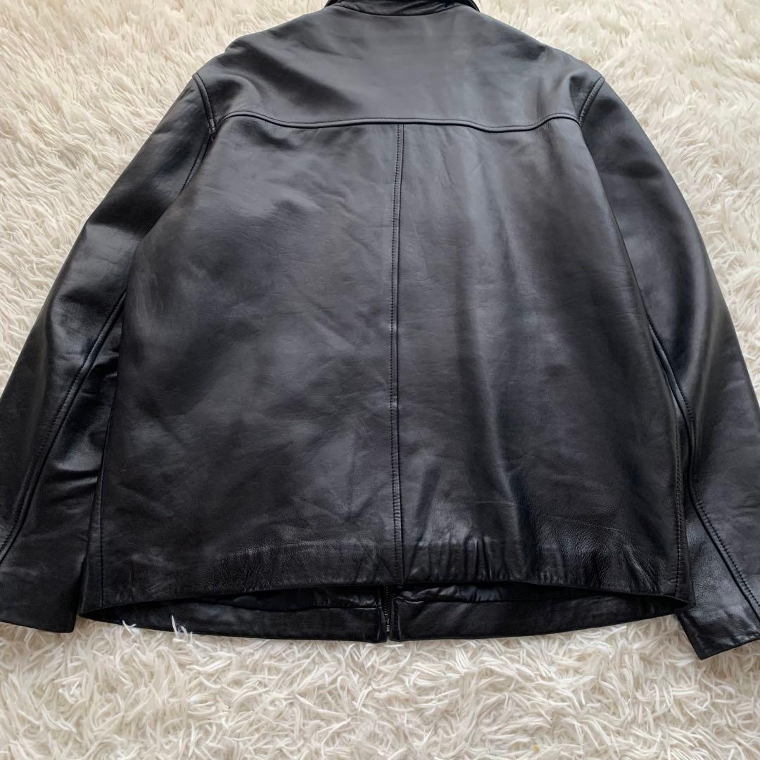 【美品 XL】90s BANANA REPUBLIC レザー ジャケット