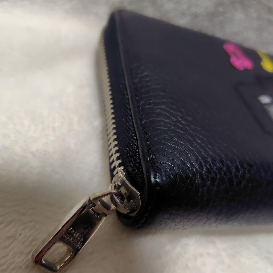 希少 Dolce&Gabbana ドルガバ 長財布 ブラック dgfamily