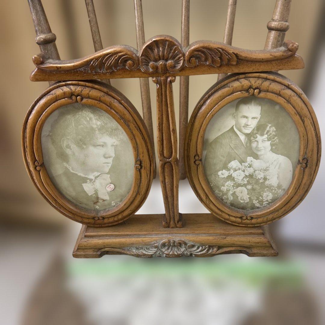 アンティーク　木製フレーム