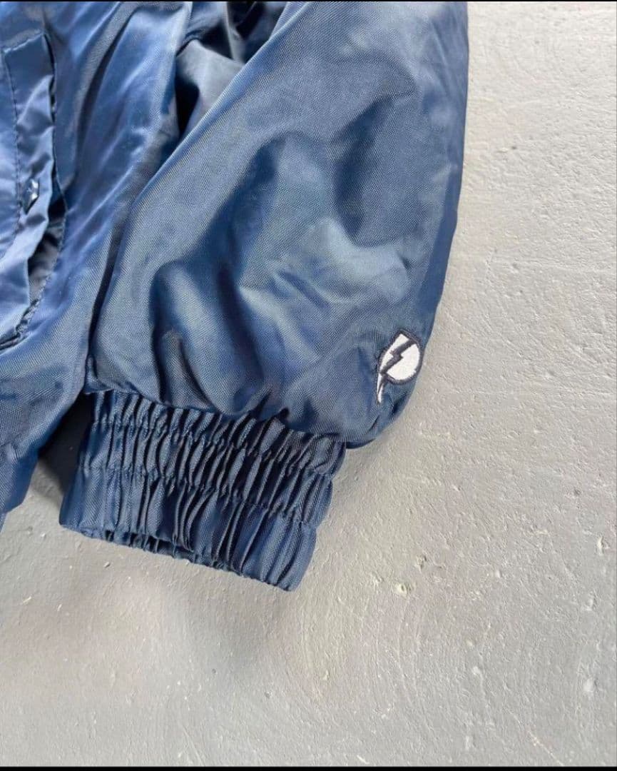 90's MLBインディアンス 中綿リバーシブルジャケット