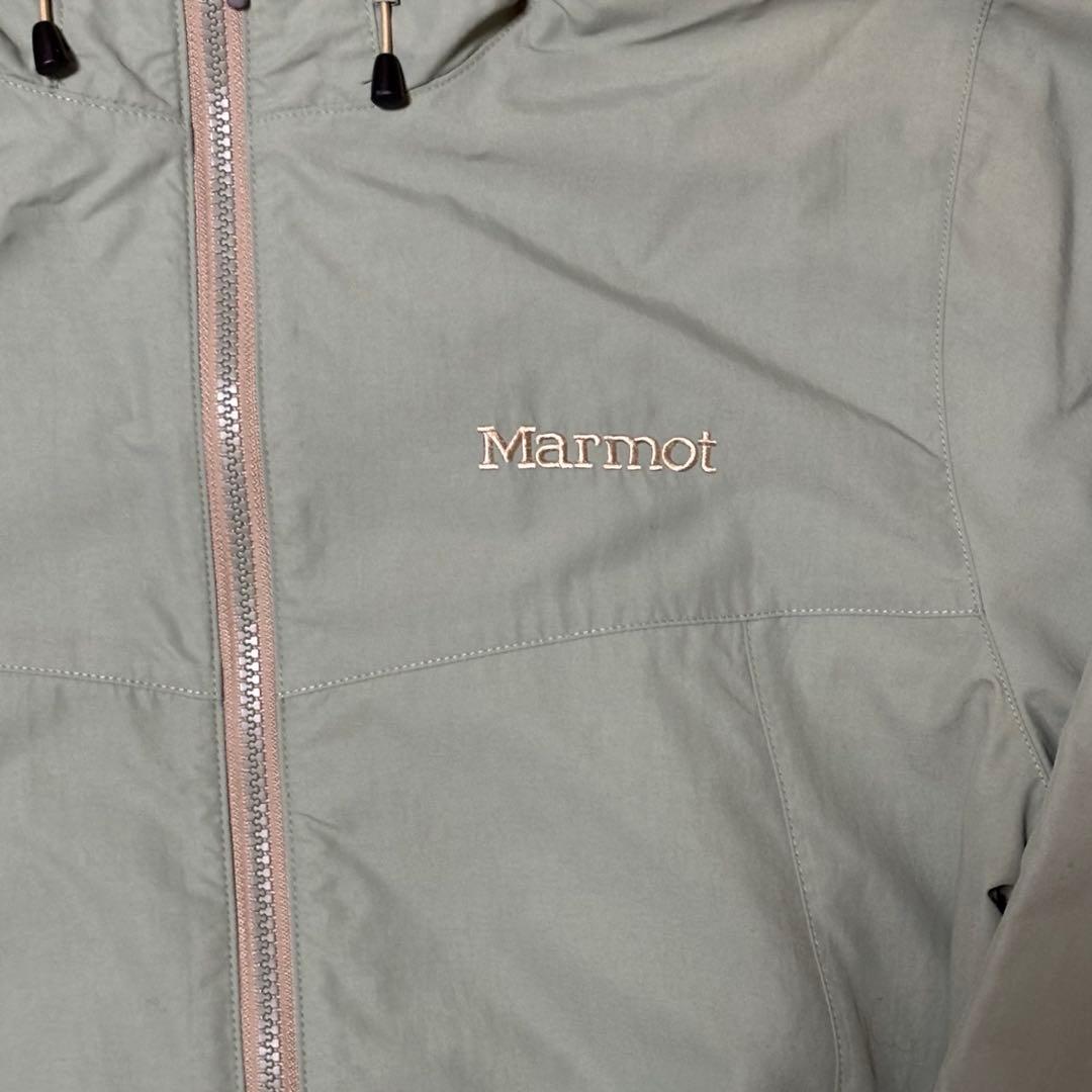 00s marmot tech shell jacket グリーン モンベル
