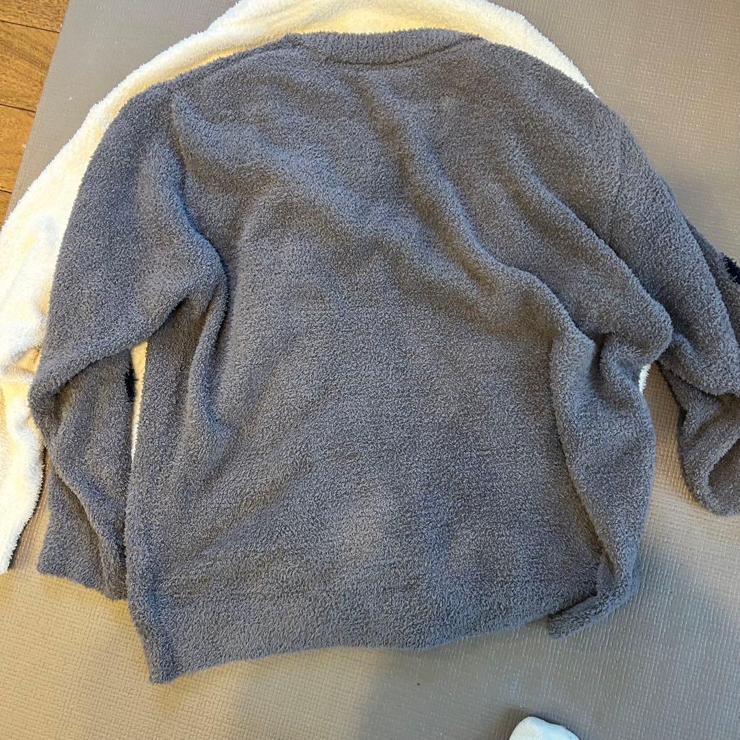 ジェラートピケ　2枚セットハートジャガード　カーディガン　ジェラピケ