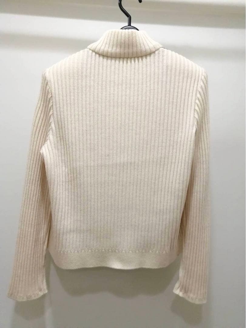 美品 LEONARD レオナール ニット カーディガン ジャケット ペイズリ L