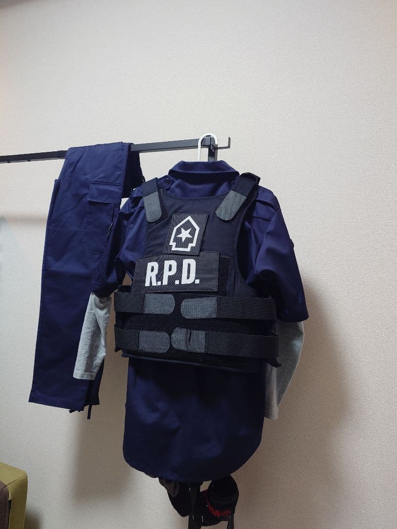 バイオハザードRE:2』R.P.D.支給　ユニフォーム　ソフトアーマー　Sサイズ
