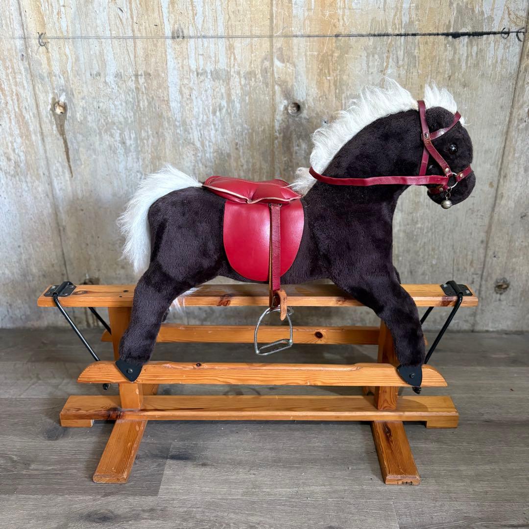 ロッキングホース　木馬　オブジェ　ヴィンテージ　現状品
