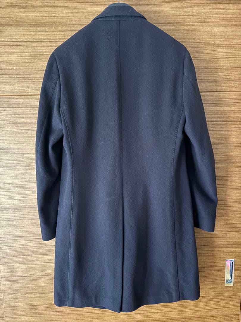 ラルディーニ　LARDINI 46 ネイビー　チェスターコート