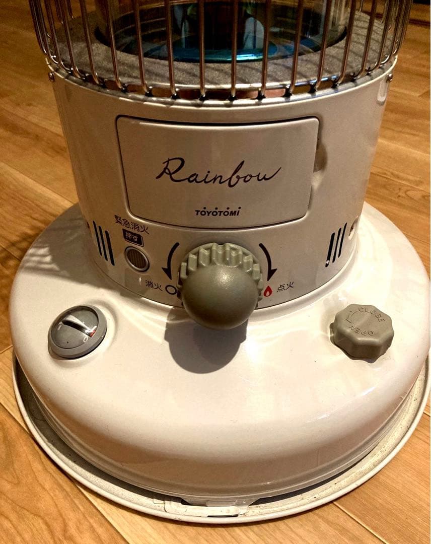 Rainbow トヨトミ 石油ストーブ ホワイト