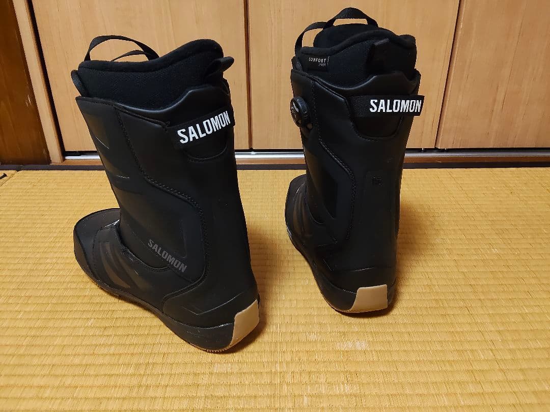サロモン　スノボブーツ　LAUNCH BOA SJ BLACK 27 ほぼ未使用