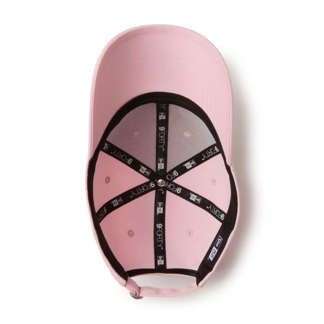 【新品】NEWERA 9FORTY ラインストーン NYヤンキース ピンク