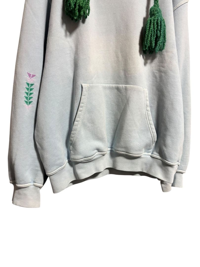 【希少】ADISH パレスチナ刺繍 パーカー \"Tatreez\" フェード L