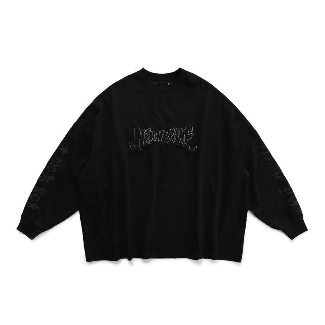 オーバーサイズ パッチロゴ ロンTEE CT6105【M.P Studios】