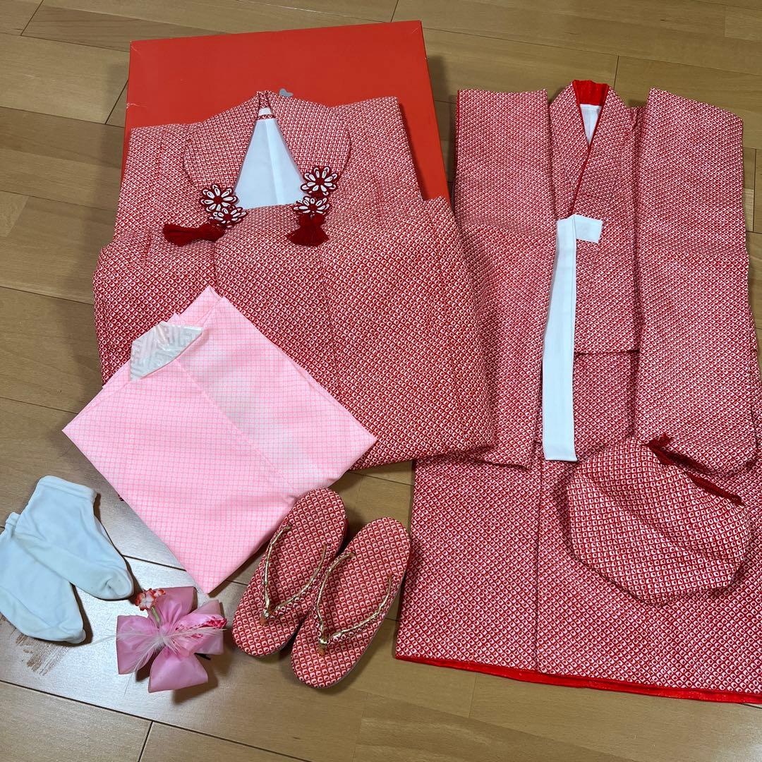 お値下げ中　三越購入　七五三フルセット　３歳女の子セット