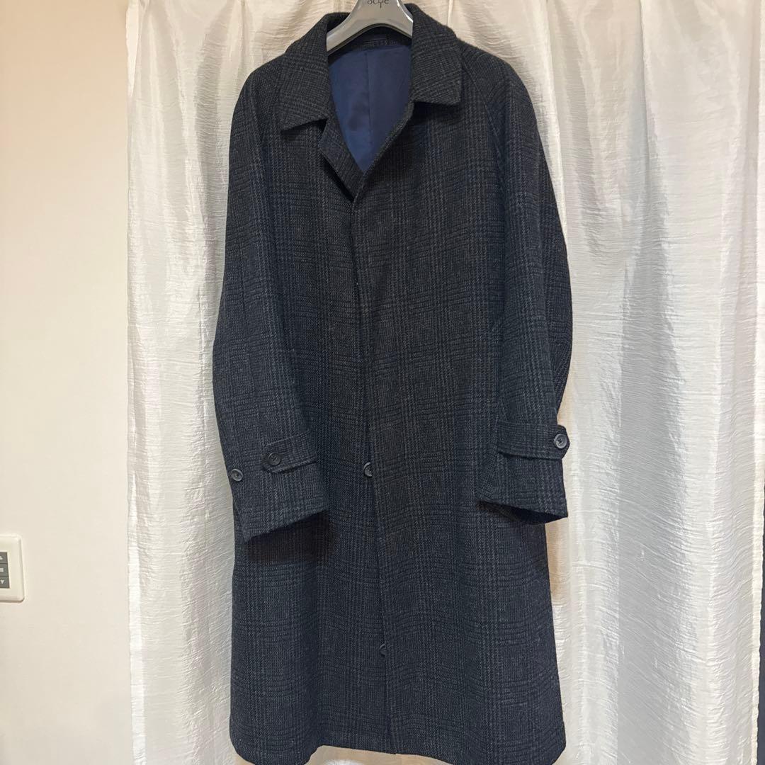 値下げ　Scye ステンカラーコート fox brothers サイ　サイズ38