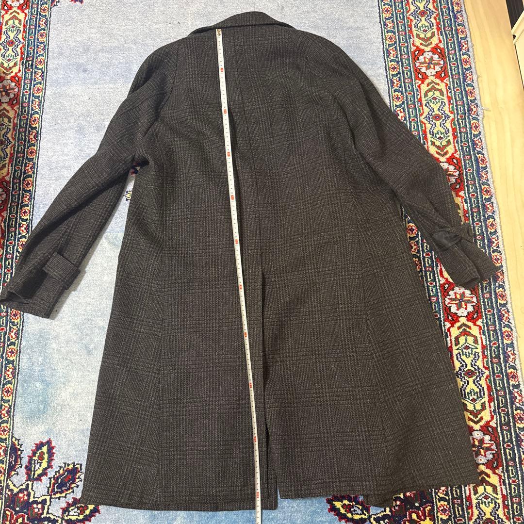 値下げ　Scye ステンカラーコート fox brothers サイ　サイズ38