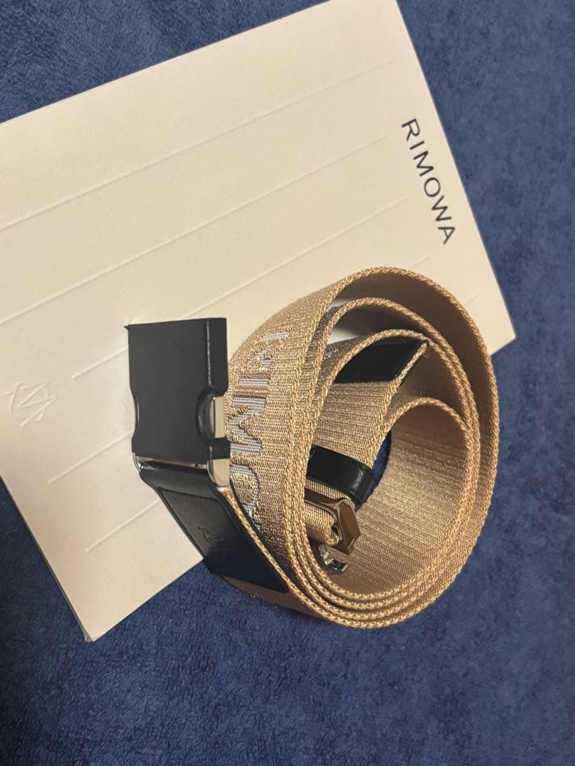 【美品】　　RIMOWA Luggage Belt S