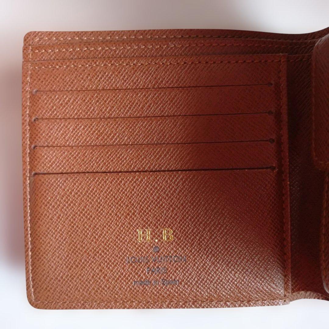 Louis Vuitton モノグラム 二つ折り財布 ほぼ未使用品