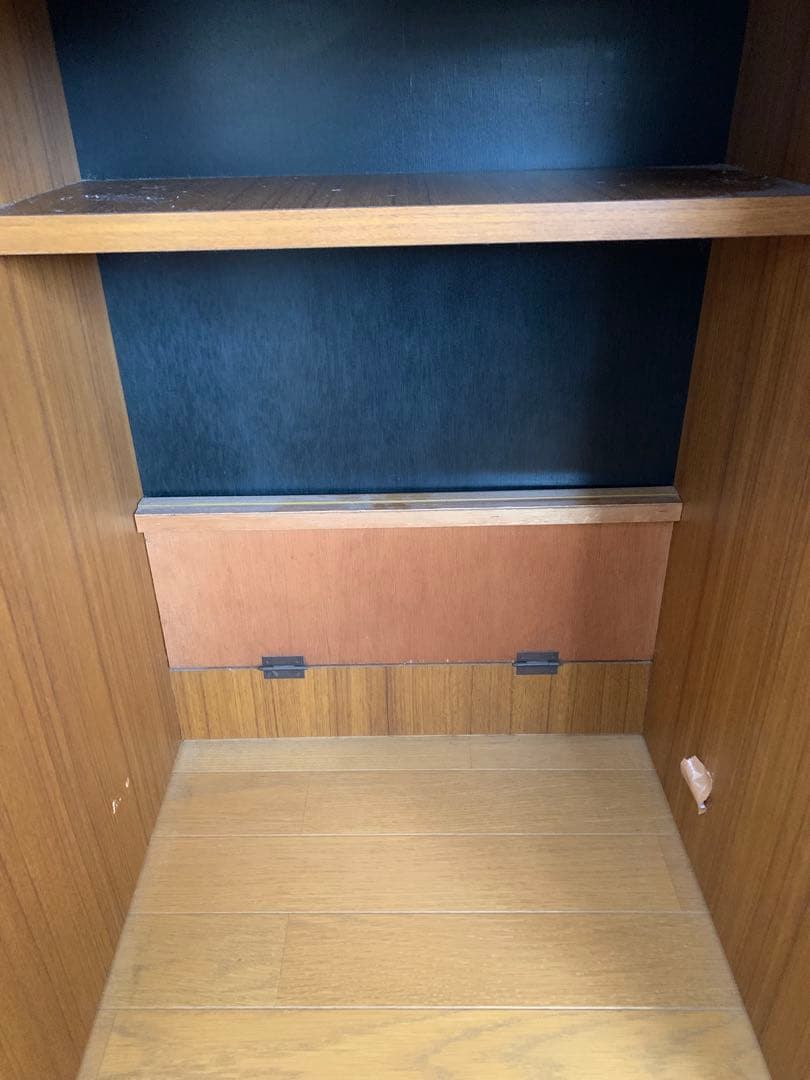 昭和レトロ学習机、電動鉛筆削り付き