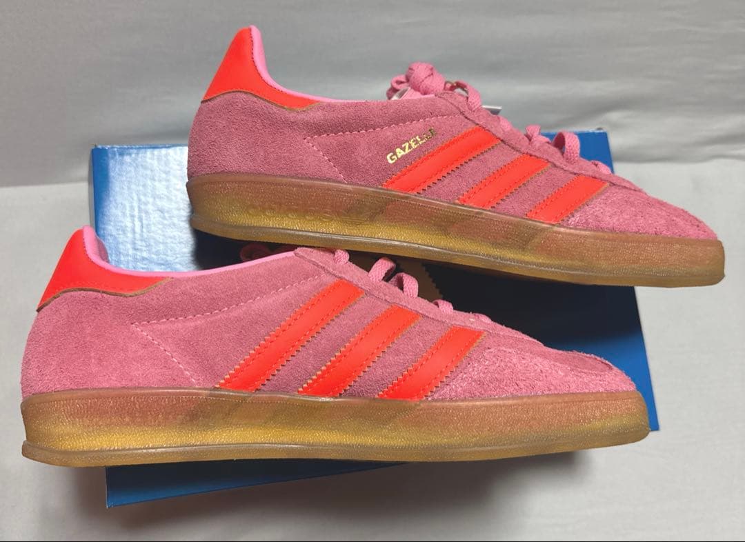 アディダス ガゼル インドア GAZELLE INDOOR ピンク　22.5