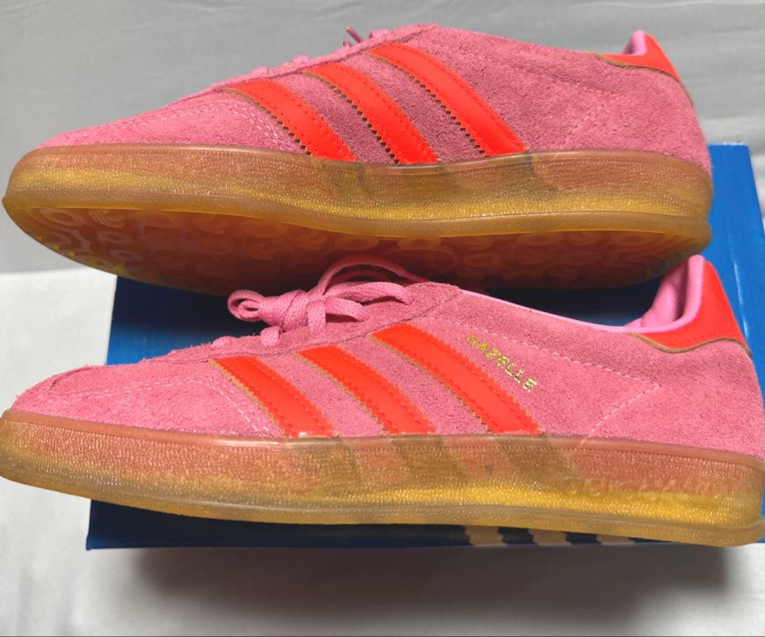 アディダス ガゼル インドア GAZELLE INDOOR ピンク　22.5