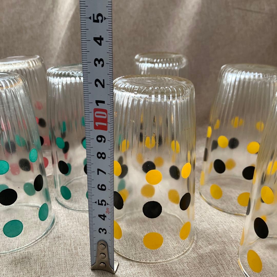 ヘーゼルアトラス　ドット　タンブラー　サワークリーム