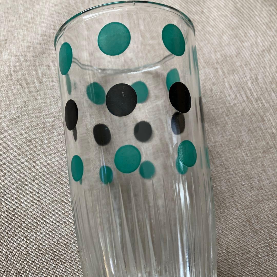 ヘーゼルアトラス　ドット　タンブラー　サワークリーム