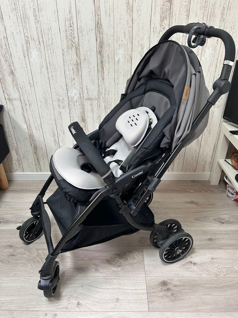 Combi グレー AB型ベビーカー