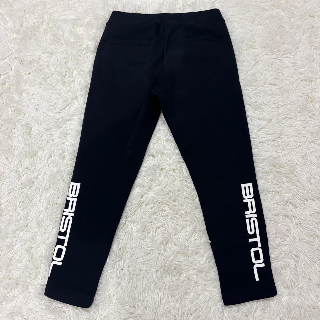 【極美品】FCRB テックスウェットフラットヘムパンツ ブラック 5ポケット S