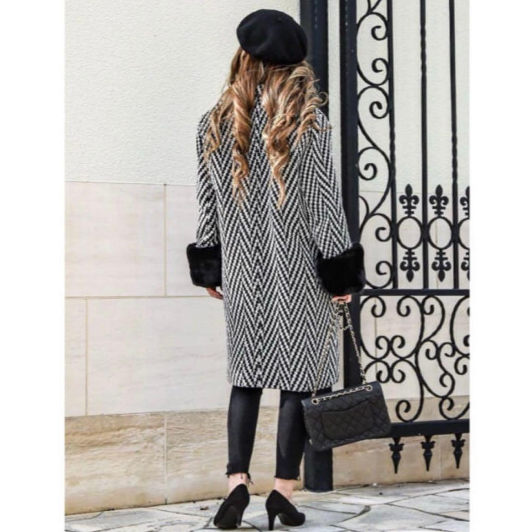 お値下♡【極美品】✨️ Glam Lips ファーロングコート