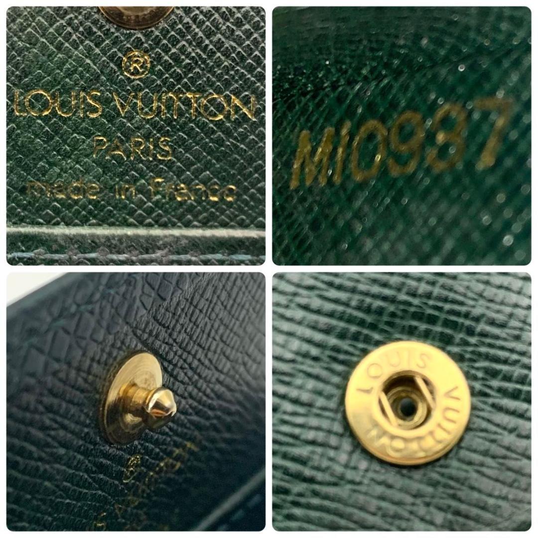 鑑定済み ルイヴィトン ポルトモネ ボワット ケース タイガ 小銭 財布