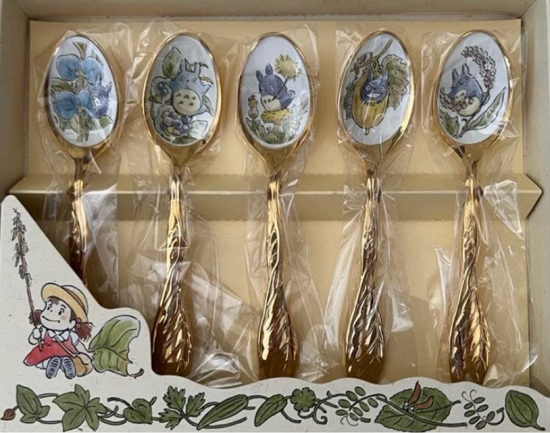 ノリタケ　カトラリーセット　となりのトトロ　スプーンセット＋オマケ《６本セット》