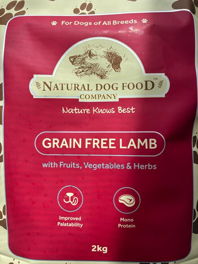 アランズナチュラルドッグフード ラム グレインフリー2kg4個セットカナガン系