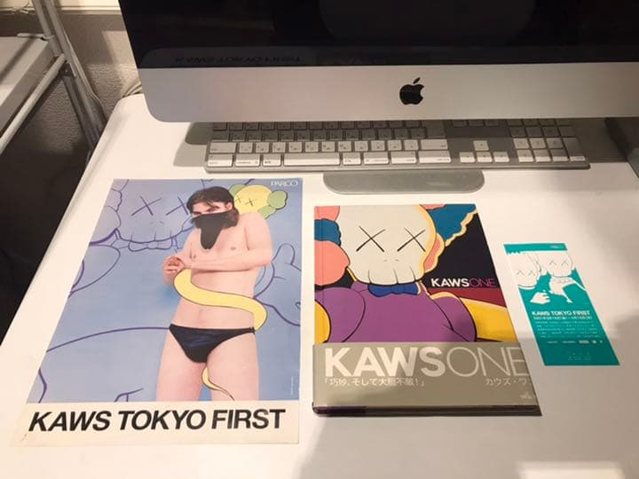 kaws one kawstokyofirstフライヤー　未使用優待券セット
