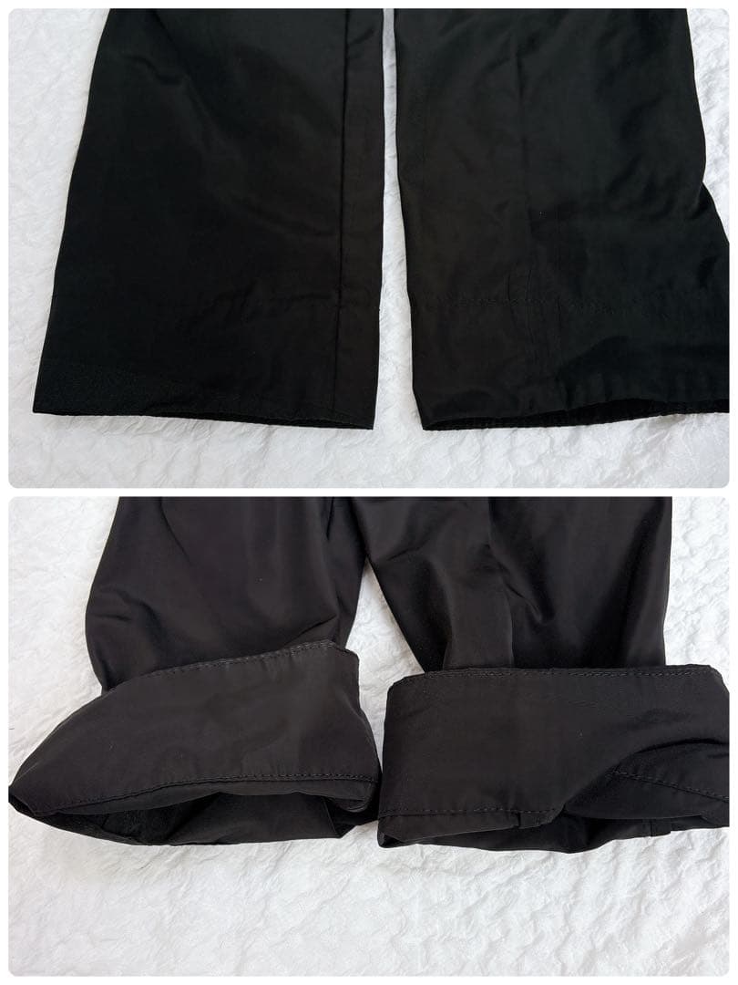 美品✨美ライン　モンクレール　マラカイト　ナイロンロングコート　フード付