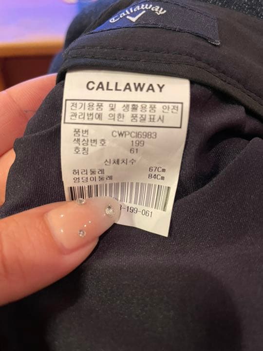 ☆CALLAWAY GOLF☆キャロウェイ韓国 インナー付　スカート
