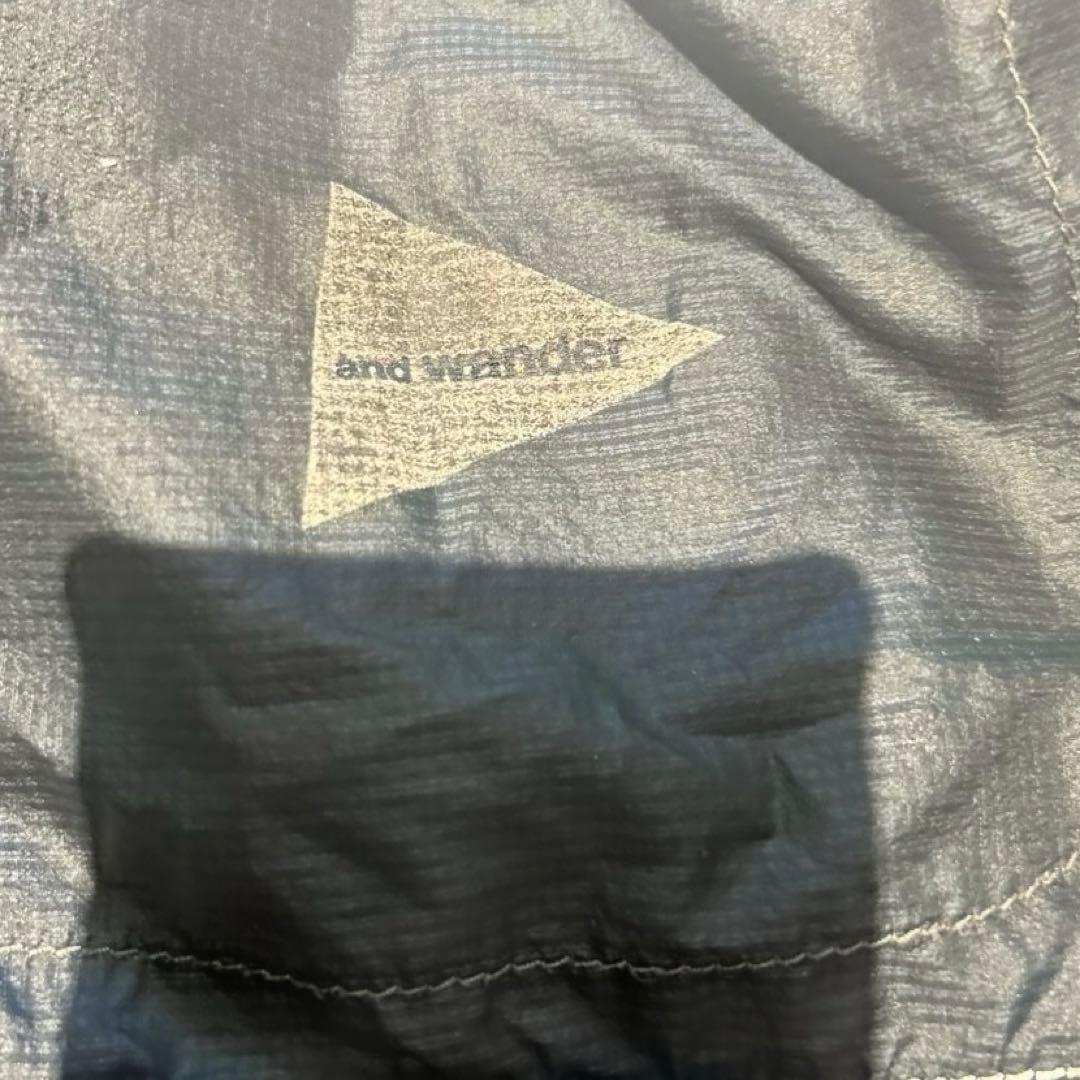 and wander coverd rip cardiganネイビー2
