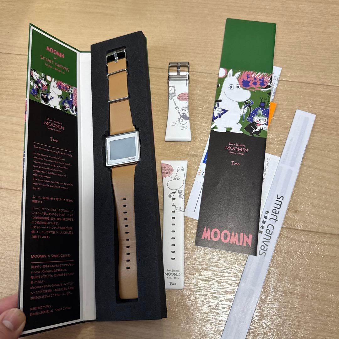 MOOMIN 時計　交換用バンド付き