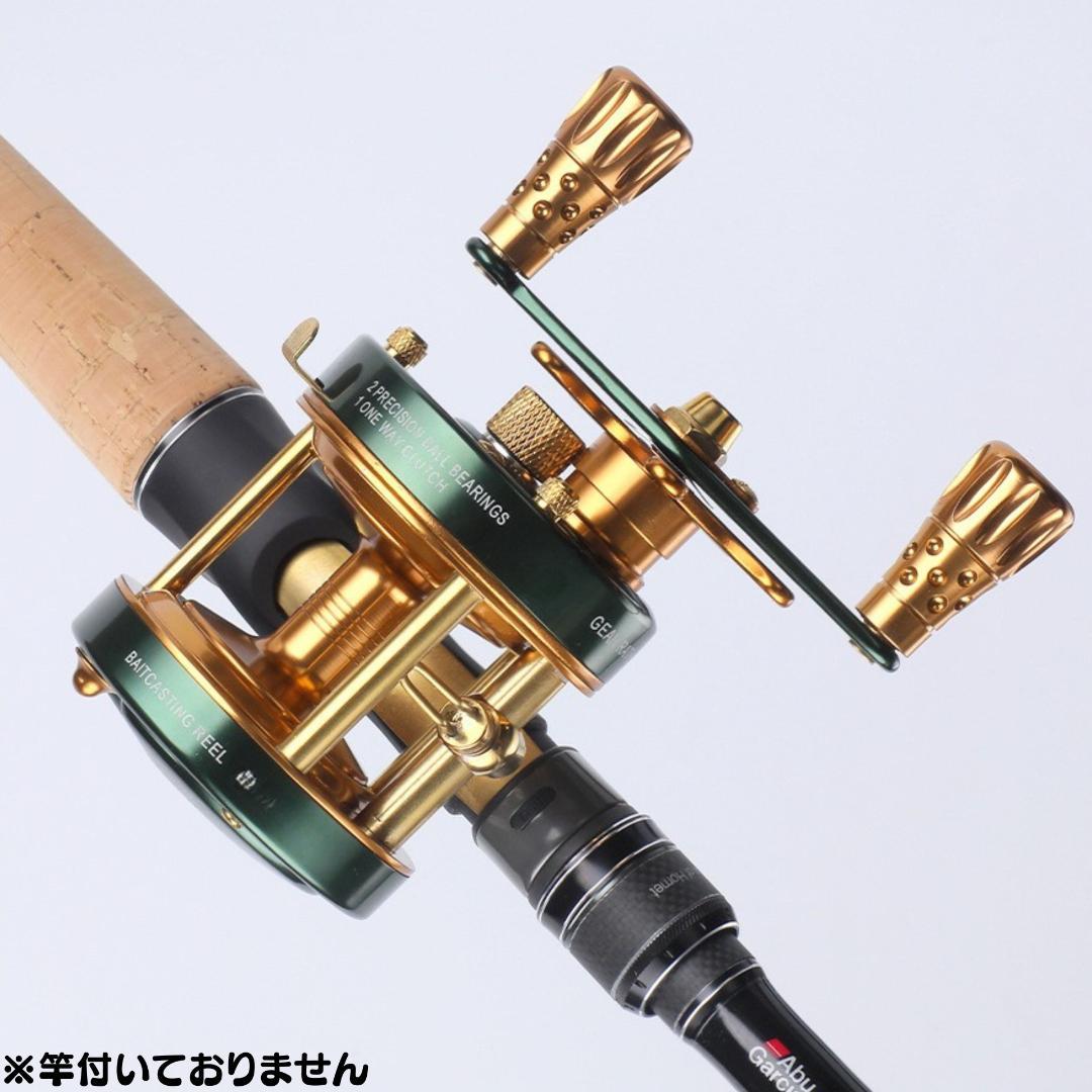 ベイトリール ビッグベイトリール リール 両軸リール 釣りリール 左ハンドル